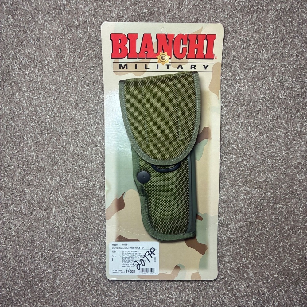 Bianchi UM92I Universal Military Holster Olive Green Trigger Shield Beretta NWT